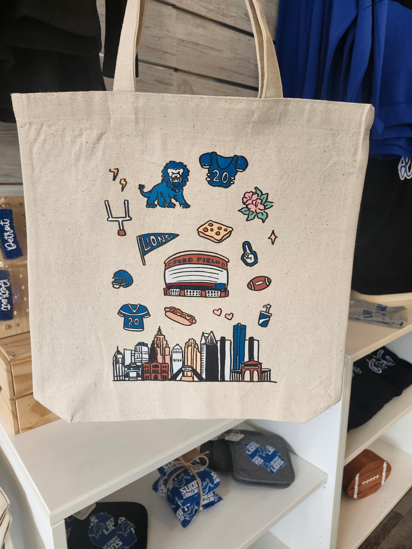 Detroit Lions Things- Tote Bag