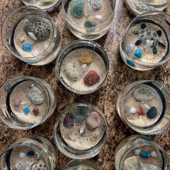 Michigan Rocks Candle - Lavender Lemon