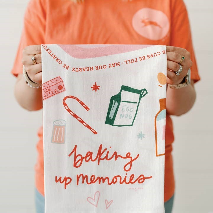 Baking Up Memories Flour Sack Towel