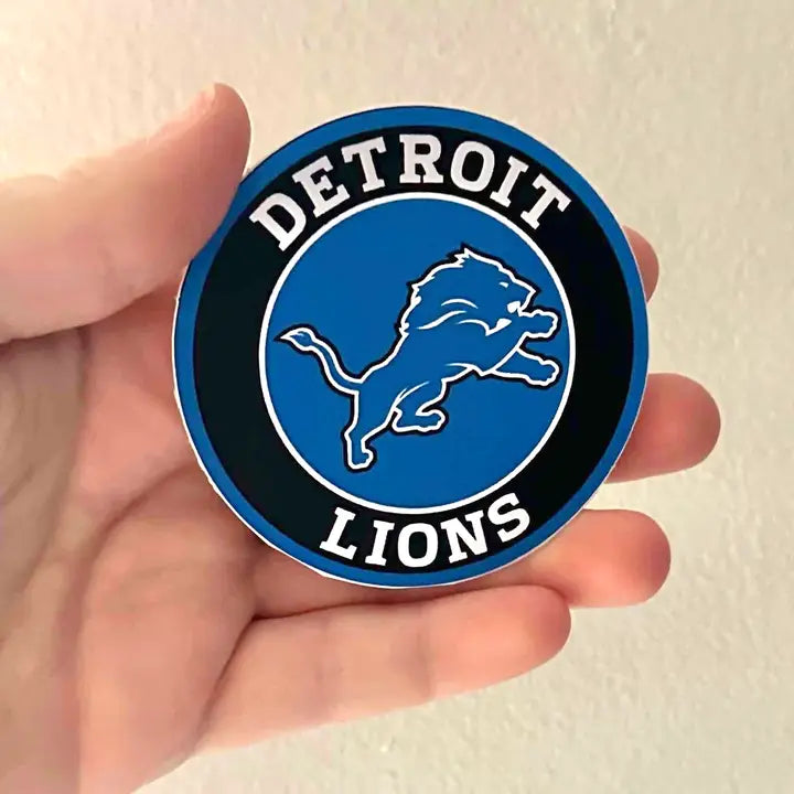 Detroit Lions Sticker - Holographic