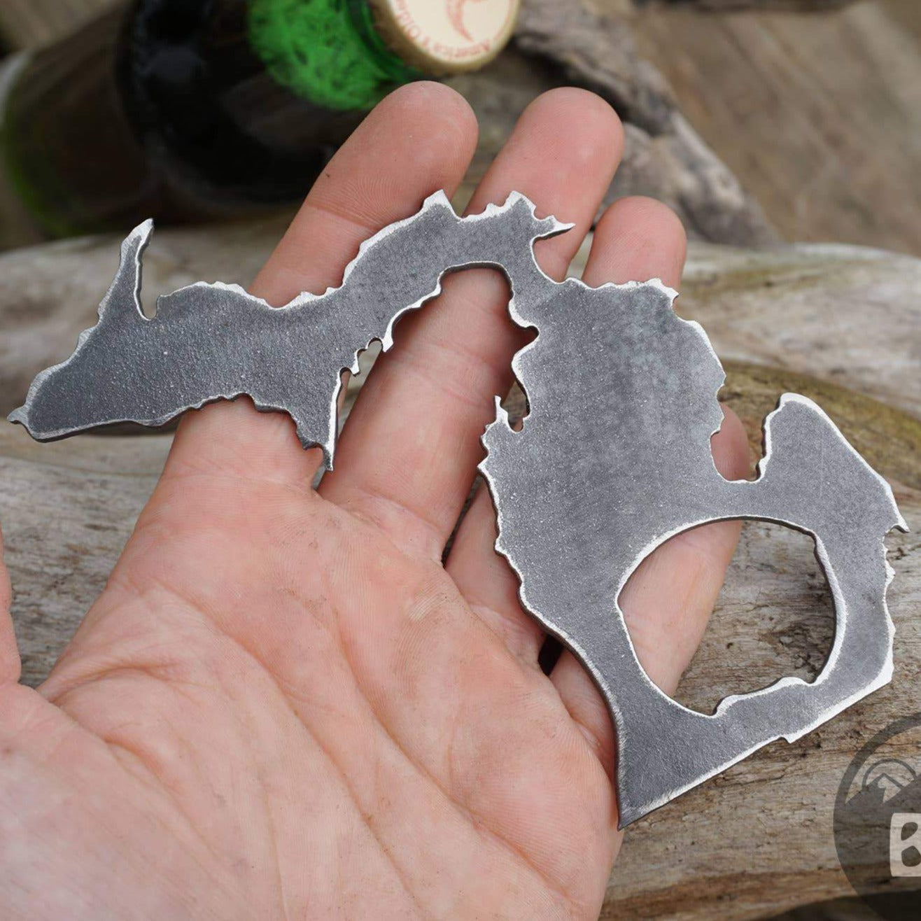 Metal Bottle Opener - State of Michigan