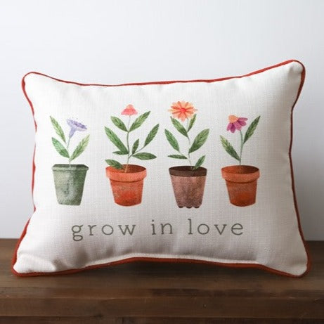 Grow in Love Pillow