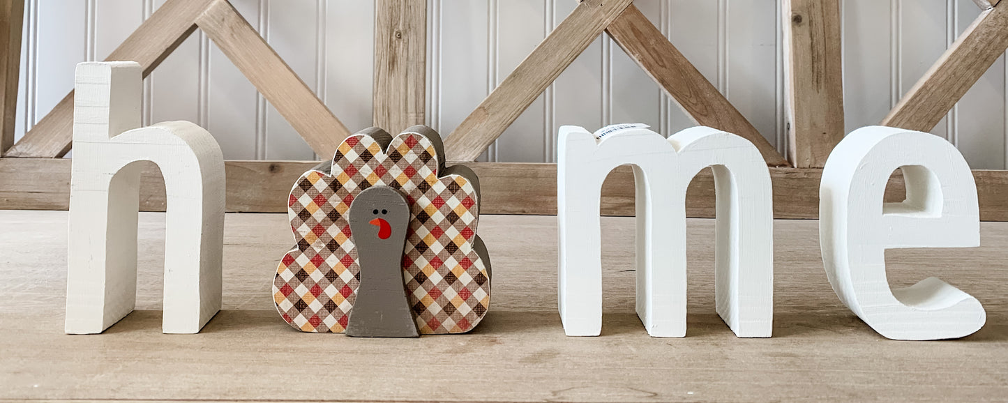 Home Letter Set - Lower