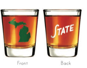 Michigan State Shot Glass