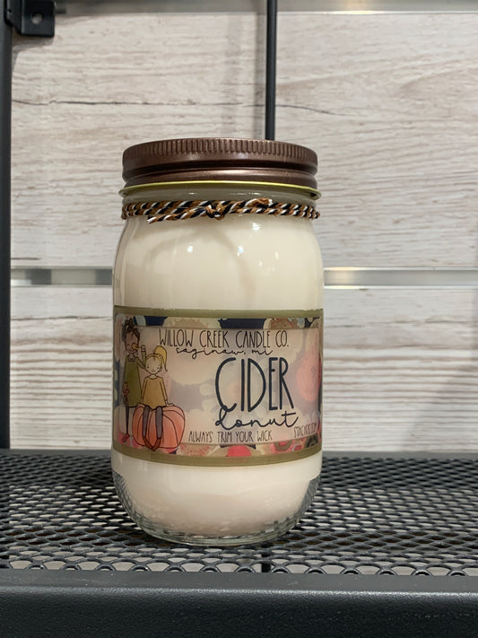 Willow Creek- Cider Donut Candle