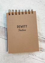 DeWitt Panthers Mini Notebook