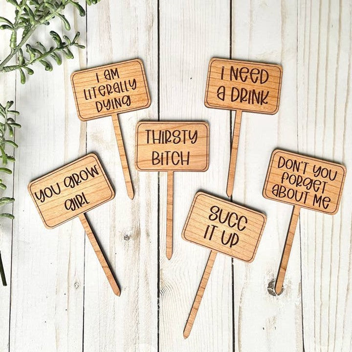 Funny Plant Signs