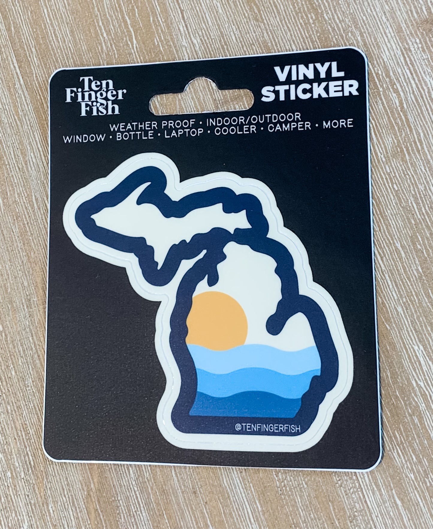 MICH Waves Sticker