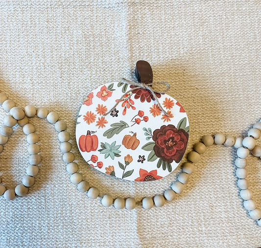 Pumpkin Nugget Floral- Large