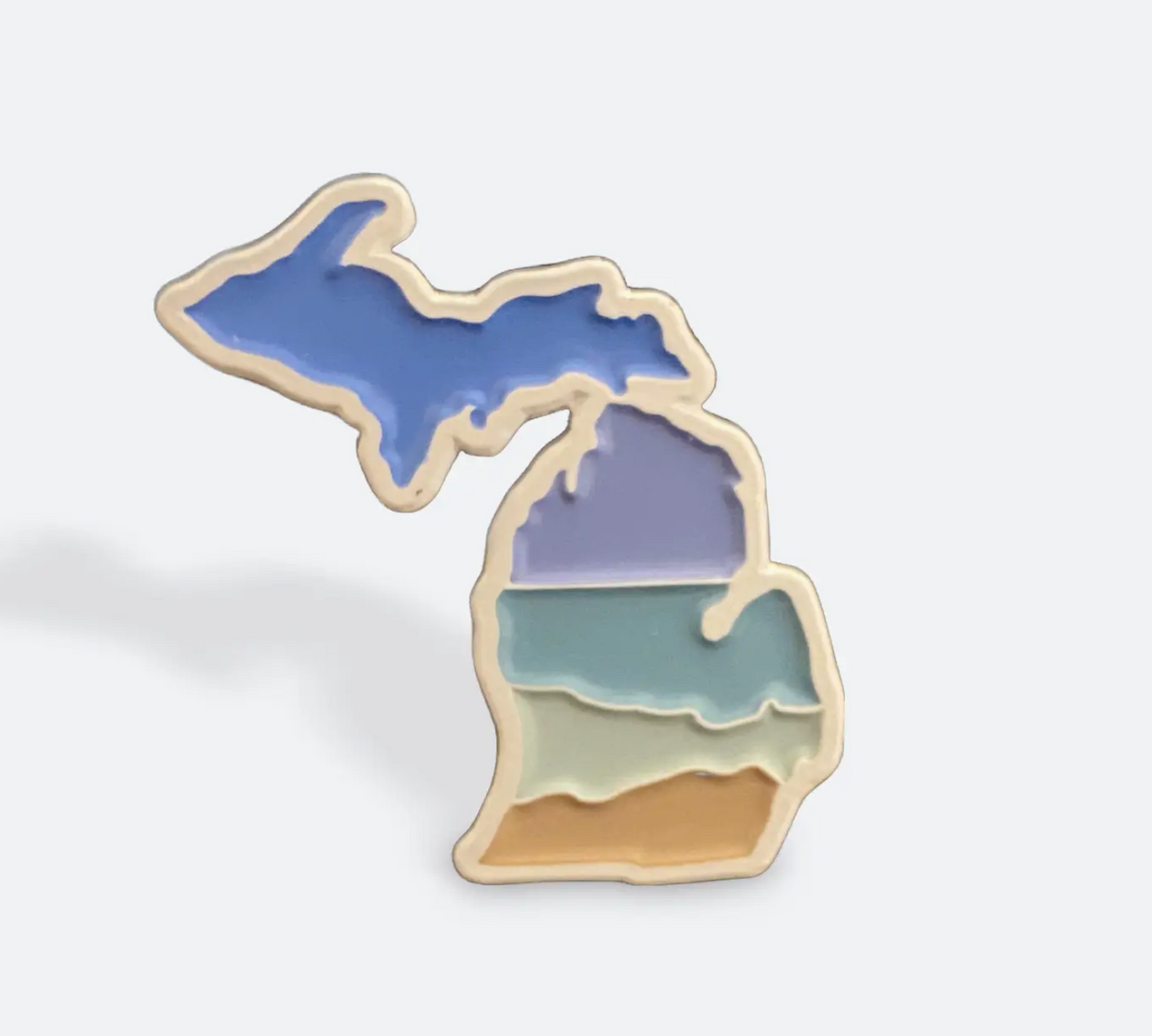 Michigan Beach Pin