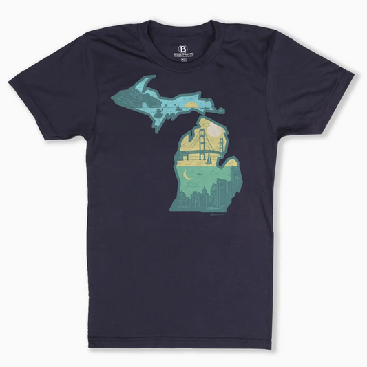 Layers Of Michigan T-Shirt
