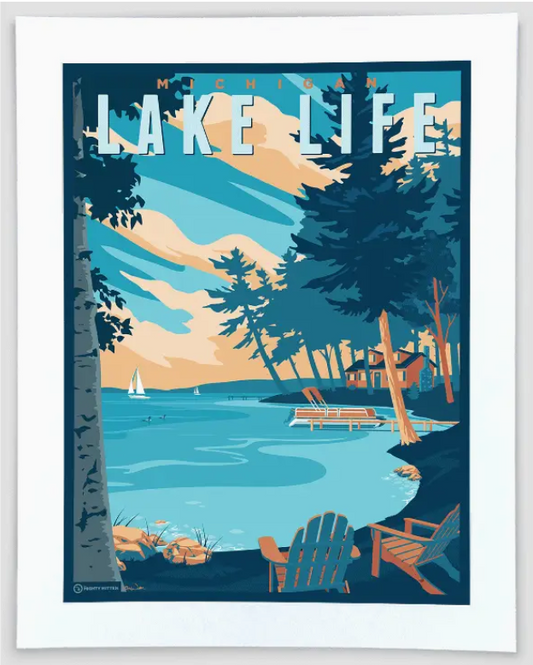 Lake Life Print - 5x7