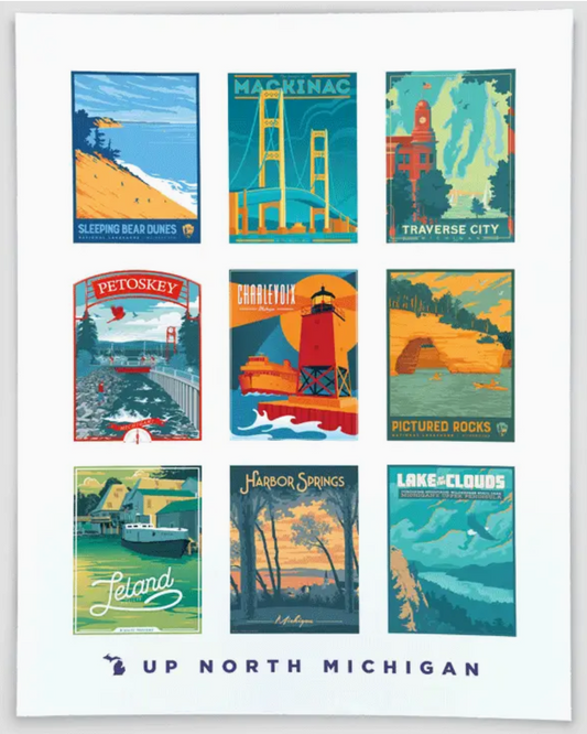 Up North Nine Print - 5x7