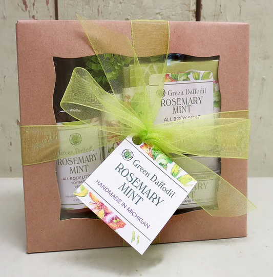 Rosemary Mint Boxed Gift Set - Herbal