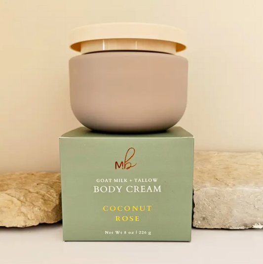 Coconut Rose Tallow Body Cream