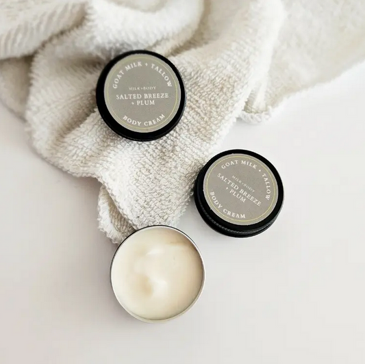 Mini Salted Breeze + Plum Tallow Body Cream
