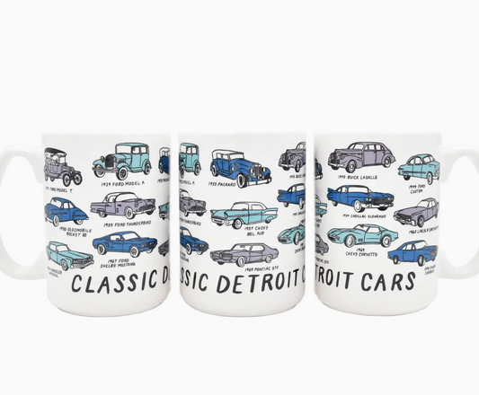 Classic Detroit Cars Mug