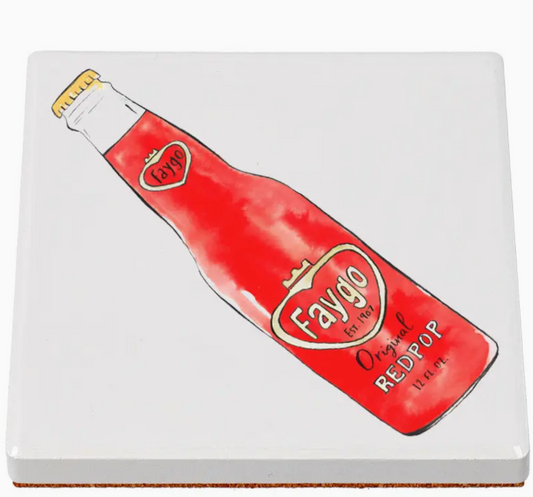 Faygo Ceramic Coaster