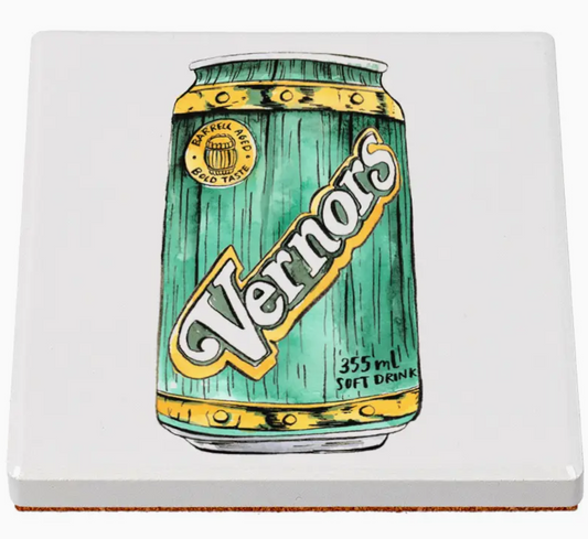 Vernors Ceramic Coaster