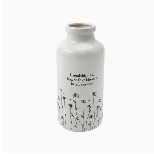 Send With Love "Friendsip is.." Bottle Vase