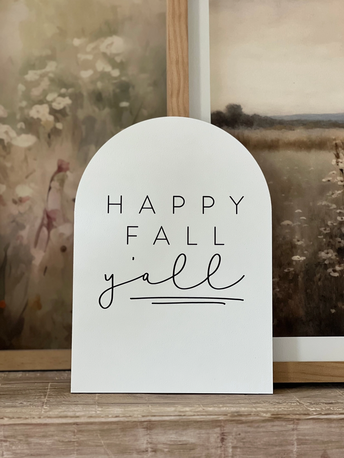 Happy Fall Yall Arch (base included)