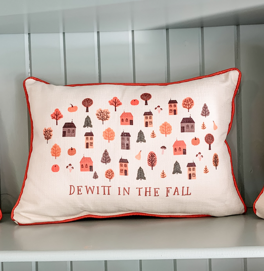 Dewitt in the Fall Pillows
