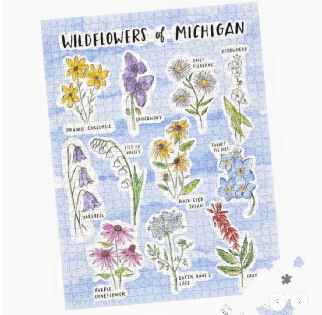 Wildflowers of Michigan Puzzle