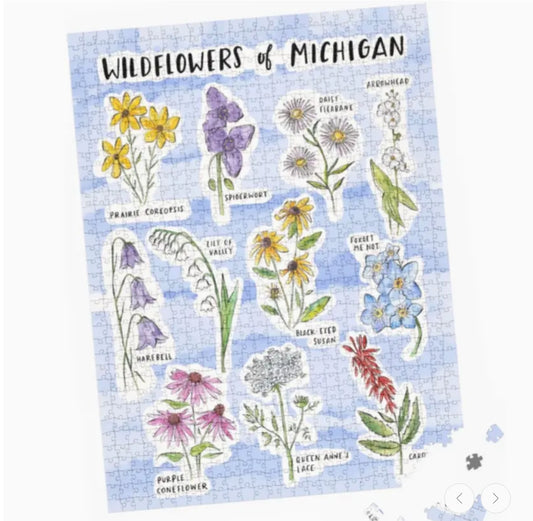 Wildflowers of Michigan Puzzle