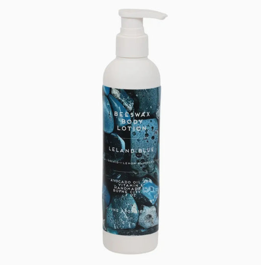 Beeswax Body Lotion- Leland Blue