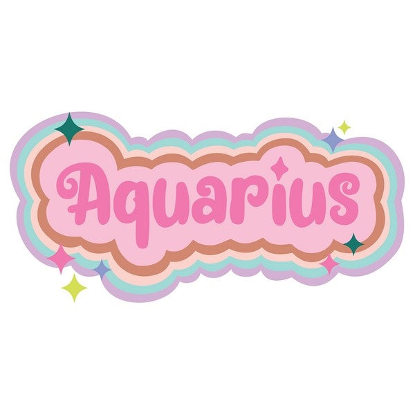 Zodiac Sticker - Aquarius