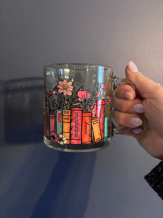 Taylor Swift - Floral Album Cover Mug