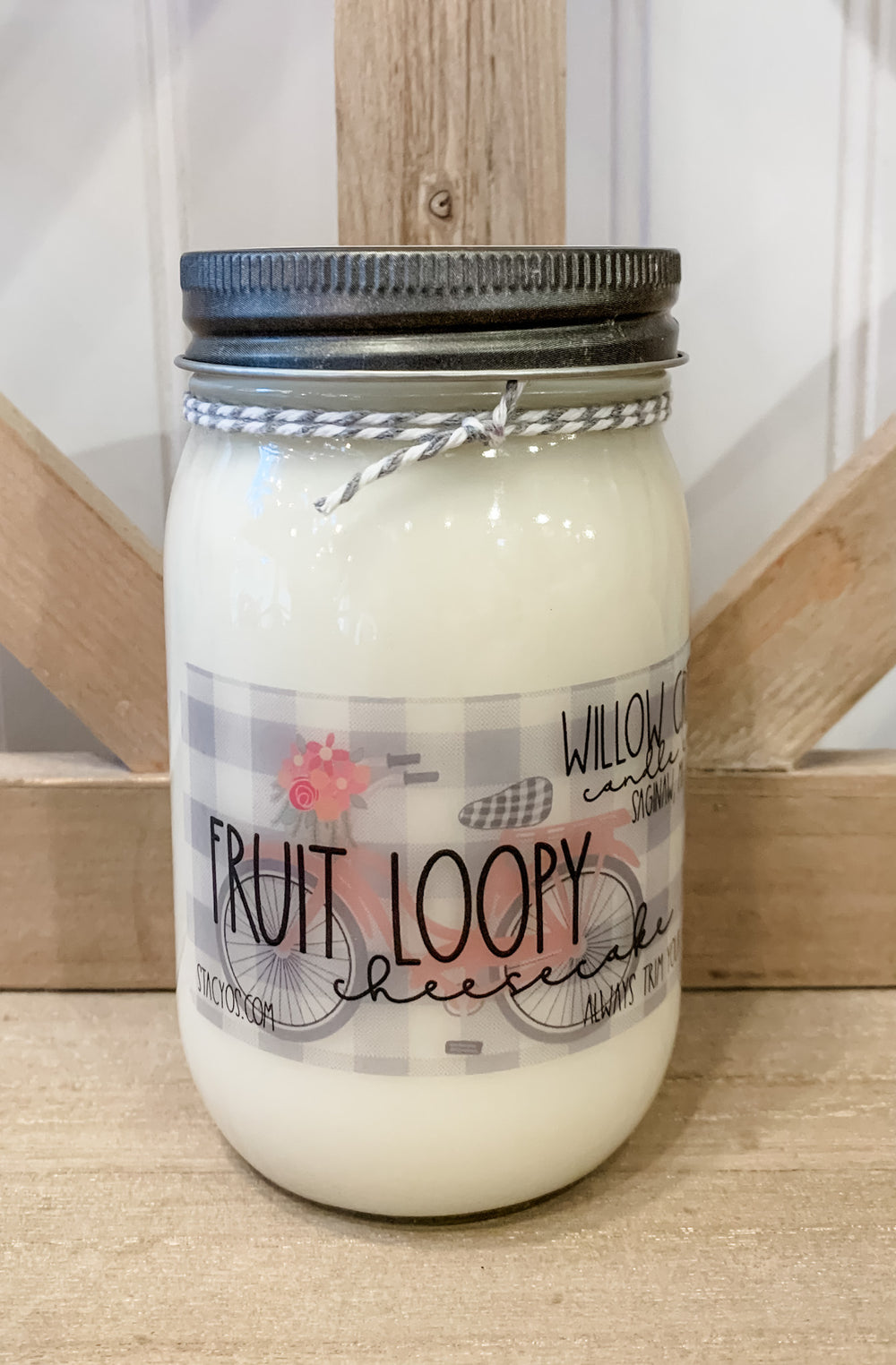 Willow Creek Fruit Loopy Cheesecake Candle
