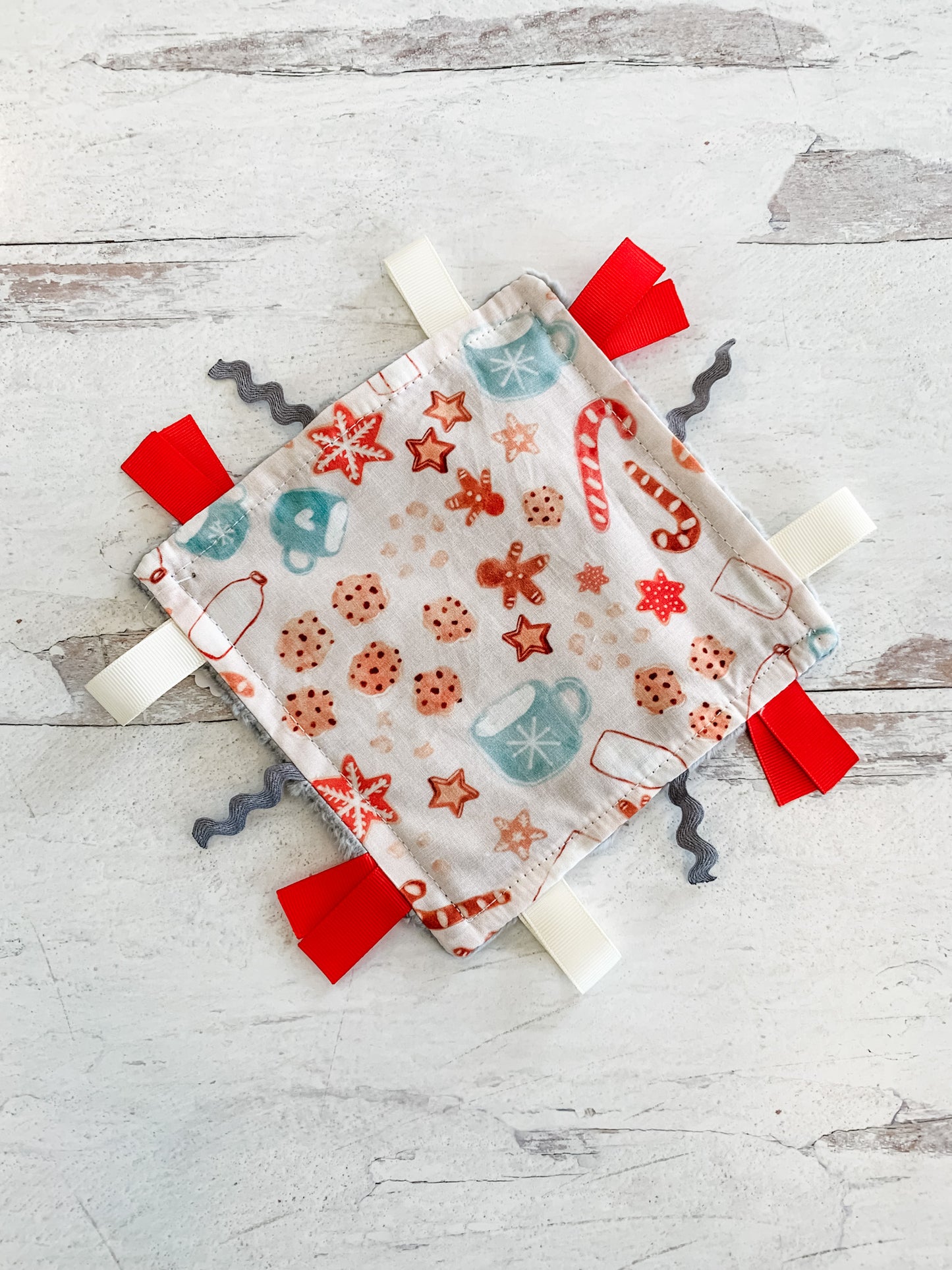 Crinkle Square - Milk and Cookies