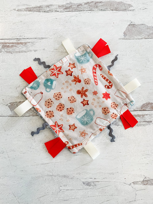 Crinkle Square - Milk and Cookies