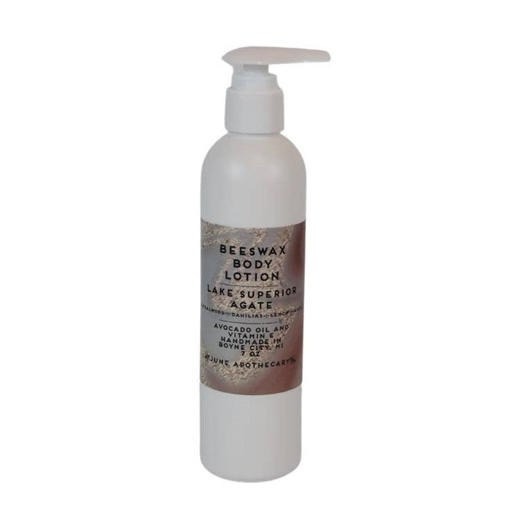 Lake Superior Agate Beeswax Body Lotion