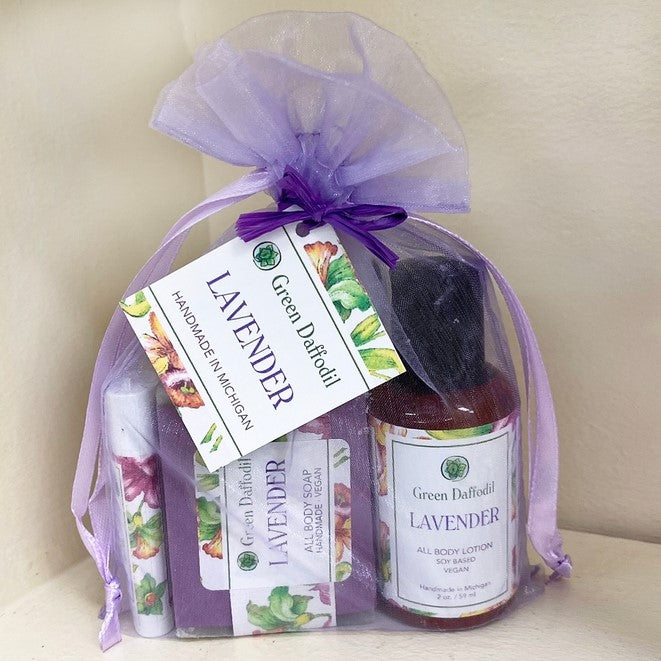 Lavender Organdy Quartet Gift Set