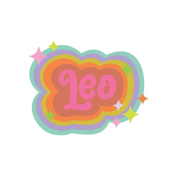 Zodiac Sticker - Leo