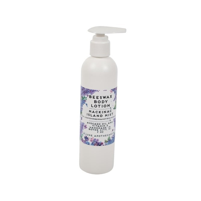 Mackinac Island Mist Beeswax Body Lotion