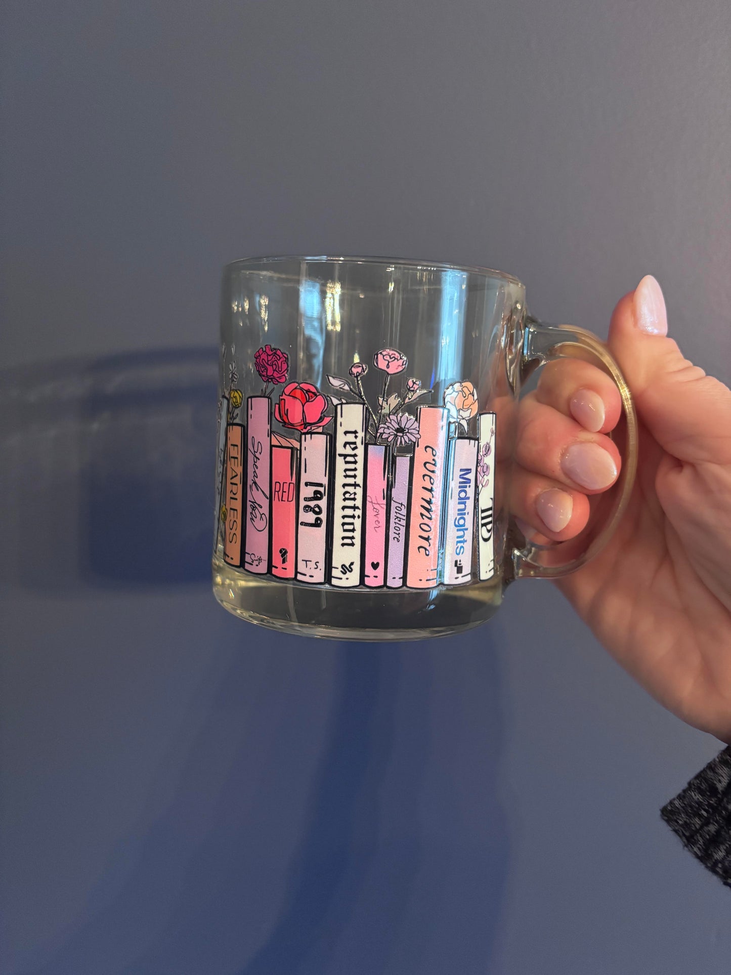 Taylor Swift - Floral Album Cover Mug w/ TTPD