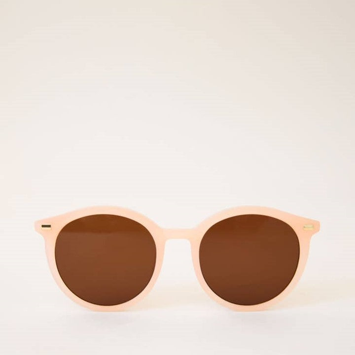 Pink Round Circle Sunglasses