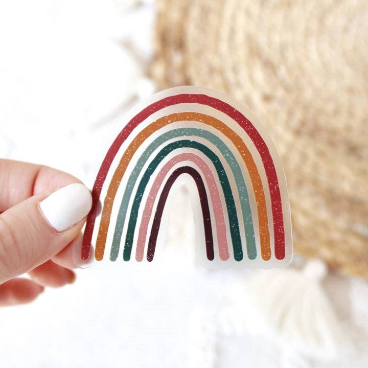 Jewel Tone Rainbow Sticker