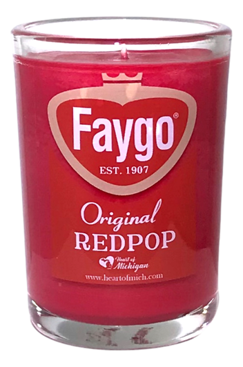 Faygo Red Pop 8oz Candle