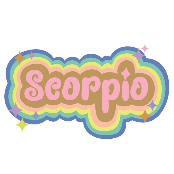 Zodiac Sticker - Scorpio