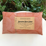 Distressed Rust U Lavender Neck Wrap