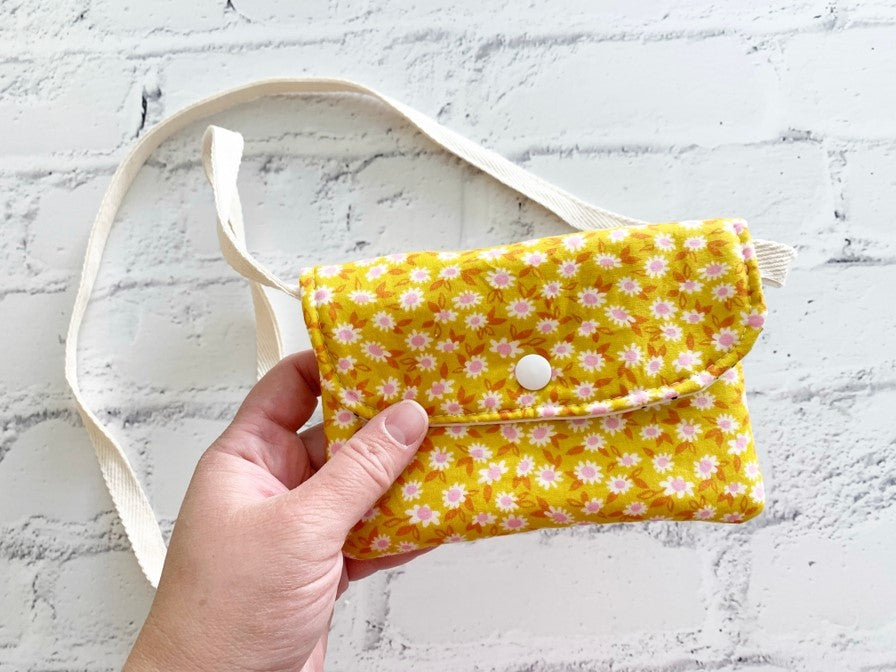 
                  
                    Yellow Floral Purse for Kids
                  
                