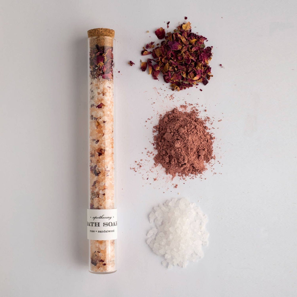 Rose Sandalwood - Bath Soak Tube