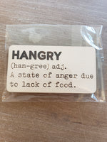 Hangry Definition Magnet