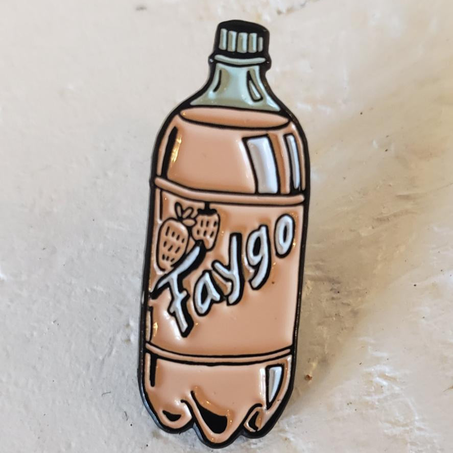 Faygo Enamel Pin