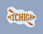 Canoe/Kayak Michigan Sticker