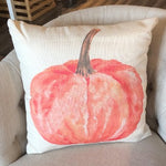 Faded Pumpkin Pillow